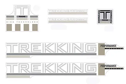 Aufkleber Fahrrad Rahmen Trekking Performance Dekor Sticker Decal Set 6-Teilig