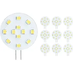 SEBSON LED-Leuchtmittel G4 warmweiß 3W - 10er Pack - Energiesparlampen mit warmweißem Licht, ideal für stimmungsvolle Beleuchtung, Lebensdauer von 15.000 Stunden für nachhaltige Nutzung.