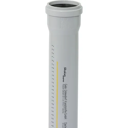 Ostendorf SKOLAN safe SKOLANsafe-Rohr 333020 DN/OD 78, 500 mm, mit Muffe
