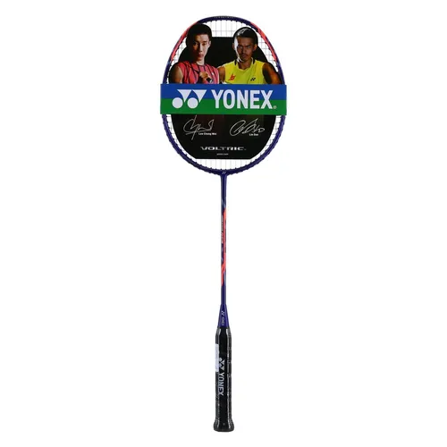 Yonex Badmintonschläger Voltric Ace (kopflastig, flexibel) royalblau - besaitet -