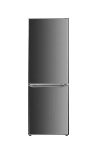OK. OFK 411 C IN - Kühlgefrierkombination, 173 l, 1422 mm hoch, Edelstahl Look, energieeffiziente Kühlung für frische Lebensmittel