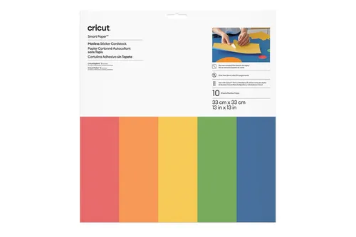 Cricut Smart Sticker Cardstock 33 x 33 cm 10 sheets (Brilliant Bows)