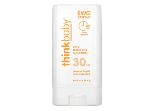 think, Thinkbaby®, Zinkoxid-Sonnenschutzstift, LSF 30, 18,4 g