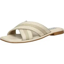 Steve Madden Pantoletten - Modische Textil-Pantoletten - Stylische Pantoletten aus hochwertigem Textil mit Logo-Print und gepolsterter Decksohle, perfekt für den Sommer und ein Must-Have für jeden Look.