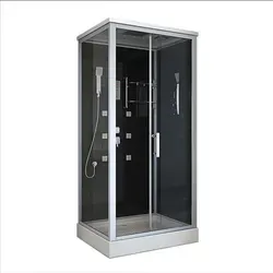 HOME DELUXE Duschkabine WAVE L, 100 x 80 cm - Duschkabinen für Ihr Badezimmer - die elegante WAVE Duschkabine vereint modernes Design mit Funktionalität und ist ideal für platzsparende Lösungen.