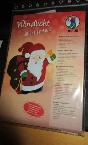 NEU - Bastelset  Windlicht Weihnachten     (3)
