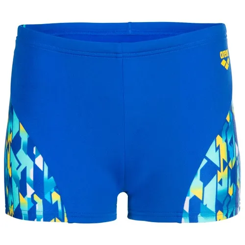 Arena Jungen Print Badehose Gr. 164 blau - Badehose für das Schwimmtraining in Blau, Größe 164. Hergestellt aus 100% Polyester, ideal für den professionellen Einsatz im Wasser. Entdecken Sie weitere hochwertige Produkte von Arena!