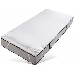 Jekatex Topper Microaktiv 5,0 cm - Viscoschaum - Matratzenauflage aus hochwertigem Viscoschaum, ideal für Allergiker, mit abnehmbarem Bezug und maschinenwaschbar bis 95°C für optimale Hygiene.