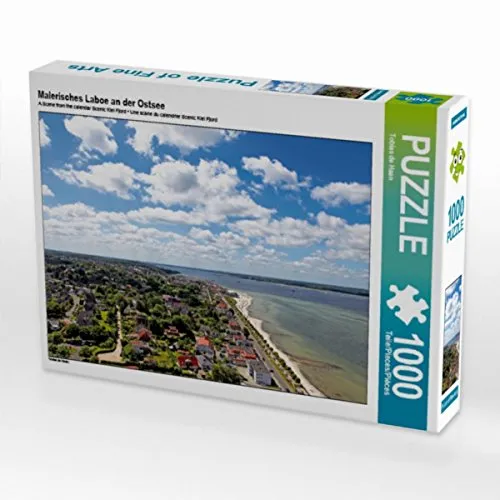 CALVENDO Puzzle Malerisches Laboe an der Ostsee 1000 Teile Lege-Größe 64 x 48 cm Foto-Puzzle Bild von www.Fotografie-Dehaan.de