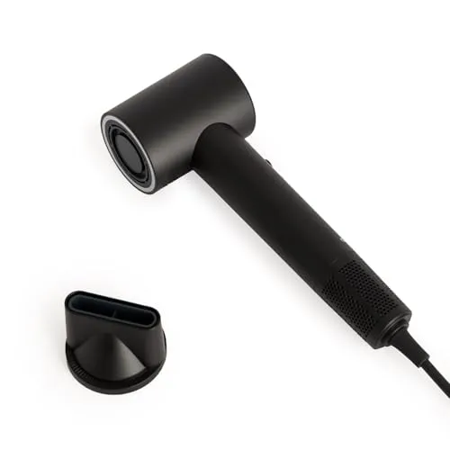 CREATE/ION STYLER/Ionen-Haartrockner Schwarz/Frizz-Free-Technologie, 2 Temperaturen, Cool-Funktion, 2 Geschwindigkeiten, Negativ-Ionen-Technologie, 1800W