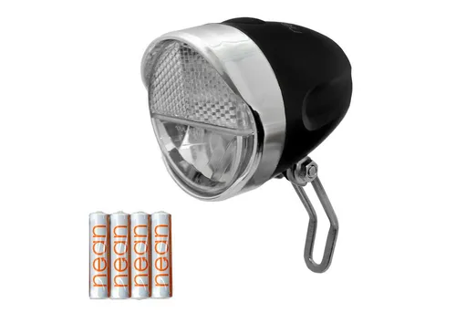 nean Fahrrad-Frontlicht LED 30 LUX, StVZO-zugelassen - Die nean LED Frontleuchte für Fahrräder bietet mit 30 Lux und StVZO-Zulassung optimale Sicherheit. Dank wasserdichter Bauart und einfacher Montage ist sie ideal für alle Wetterbedingungen und sorgt für lange Leuchtdauer.
