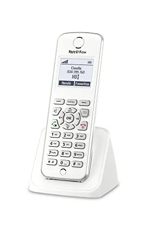 FRITZ!Fon M2 DECT-Komforttelefon - Schnurloses DECT-Telefon für FRITZ! Box mit hochauflösendem Display und HD-Telefonie für klaren Klang. Ideal für Internet- und Festnetztelefonie.