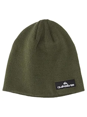 Quiksilver Herren Cushy Beanie Mütze, Thymian, Einheitsgröße