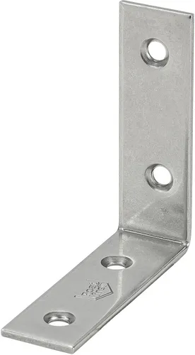 Vormann Stuhlwinkel 100x100x20 mm Edelstahl A2 - 1 Stück