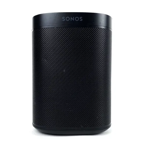 Sonos One Smart Speaker, schwarz – Intelligenter WLAN Lautsprecher mit Alexa & Google Assistant - Lautsprecher-Systeme mit raumfüllendem Sound und innovativer Sprachsteuerung. Ideal für Musikstreaming und einfache Steuerung im ganzen Haus.
