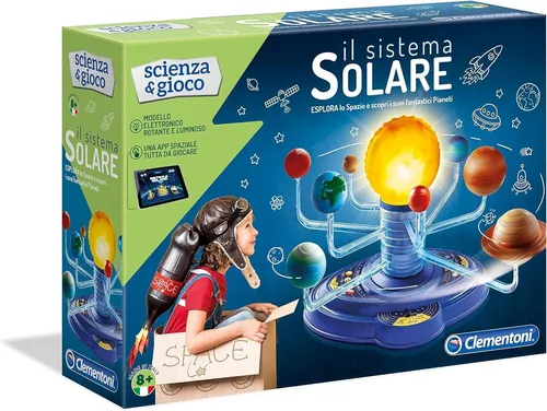 Clementoni 19056 Wissenschaft & Spiel Il Sistema Solare Das Sonnensystem, 8+