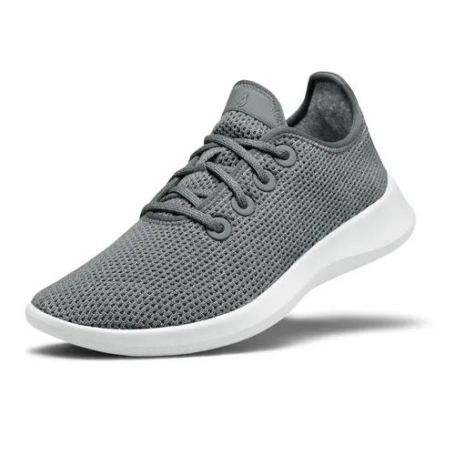 allbirds Sneaker Tree Runner grau Herren, Größe 46 (13) - Bequeme Sneaker aus nachhaltigen Eukalyptusfasern für Herren. Ideal für warme Tage und Freizeitlooks, bieten sie hervorragenden Komfort und flexibles Design für jeden Anlass.