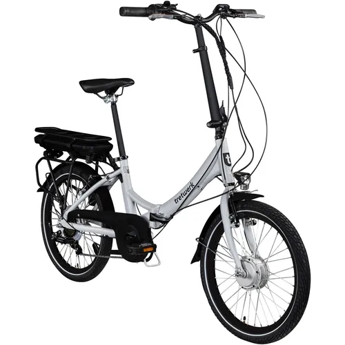 Tretwerk Chioni E-Bike Faltrad 20 Zoll - E-Bike Klapprad für Damen und Herren, leicht zusammenklappbar und ideal für spontane Stadtfahrten oder Reisen.