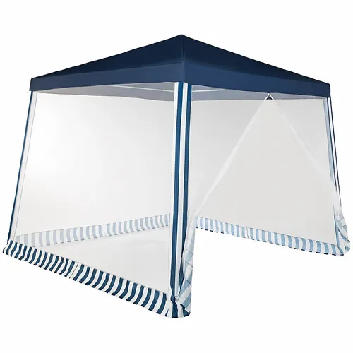 Royal Gardineer Mücken Pavillon: Moskito-Schutz für entspannte Sommermomente - Pavillon mit 300x300x236 cm, wasserdicht und windstabil. Das feine Moskito-Netz schützt vor Insekten und sorgt für ungestörte Stunden im Garten oder beim Camping.