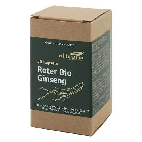 Roter Bio Ginseng Kapseln 16.25 g