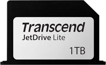 Transcend 1 TB JetDrive Lite - Speicher-Erweiterungskarte für MacBook Pro 14" 16" 2021, hohe Geschwindigkeit mit bis zu 95 MB/s Lesegeschwindigkeit und benutzerfreundlicher Installation