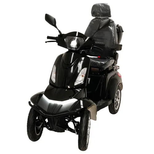 SENIOREN-MOBIL ELEKTRO-ROLLER 4-RAD 25KMH - 4-Rad Elektromobil mit Federung und extra hohem Sitz, ideal für Senioren, Höchstgeschwindigkeit 25 km/h, lange Akkulaufzeit von bis zu 8 Stunden.