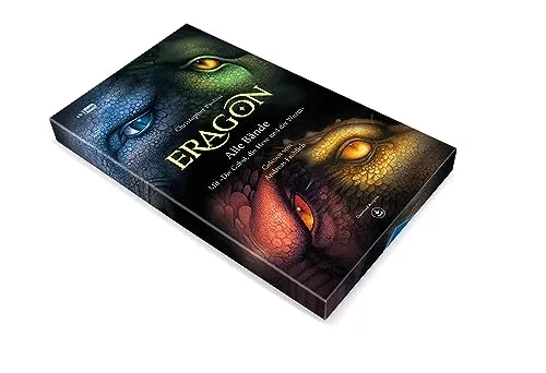 ERAGON Hörbuch-Box: Alle vier Bände und Die Gabel, die Hexe und der Wurm - Hörbücher: Erlebe die gesamte ERAGON-Saga als digitale Hörbuch-Box mit praktischen Download-Codes – perfekt für Fantasy-Fans unterwegs!