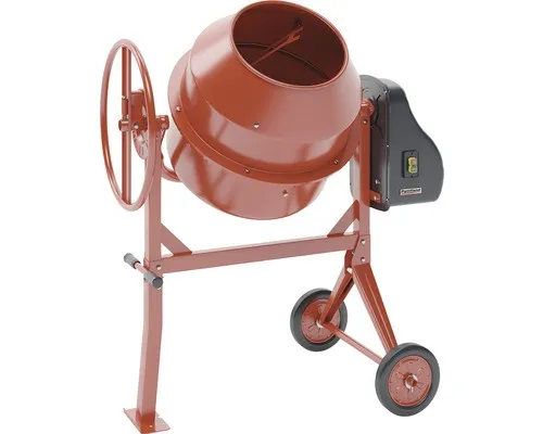 Betonmischer Pattfield 180 L Bausatz - Rot - Robuster Betonmischer mit 180 Liter Fassungsvermögen, ideal für Bauprojekte. Der Bausatz ermöglicht eine einfache Montage und ist perfekt für den professionellen Einsatz.