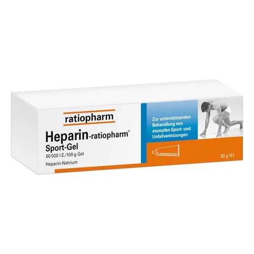 Heparin Ratiopharm Sport Gel 50 g