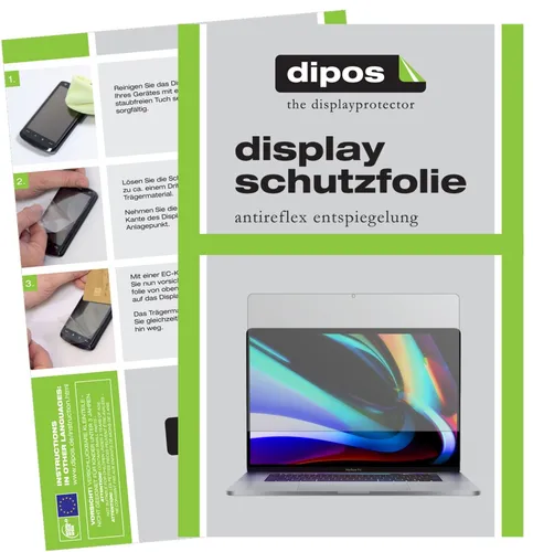 Schutzfolie für Apple MacBook Pro 16 Zoll (2020) Display Folie matt