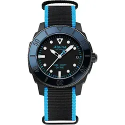 Alpina AL-525LBN3VG6 Damenuhr Seastrong Ladies Diver 36mm - Elegante Damenuhr von Alpina mit 30 ATM Wasserdichtigkeit, ideal für sportliche Aktivitäten. Automatikwerk für präzise Zeitmessung und stilvolles Design in schwarz und bicolor.