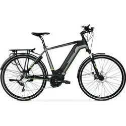 Zoll E-Bike TechniBike Trekking Herren Pedelec 600Wh - E-Bike mit bürstenlosem Continental Mittelmotor, 25 km/h max. Tempo und bis zu 140 km Reichweite – ideal für ausgedehnte Touren.
