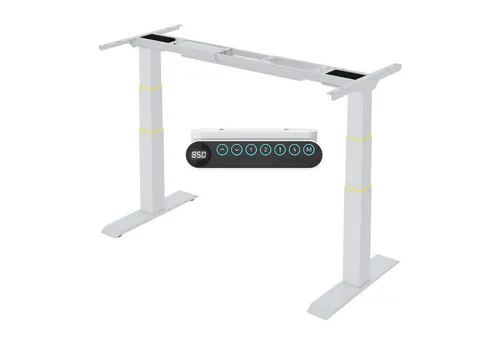 FLEXISPOT E6 Elektrisch höhenverstellbares Tischgestell - Schreibtisch mit DUAL-MOTOR-LIFT-TECHNOLOGIE für leise und stabile Höhenverstellung, ideal für Familien. Mit USB-Ladeanschluss und Antikollisionsschutz für sicheres Arbeiten.