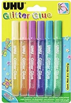 UHU Shiny Klebestifte 6x 10,0 ml 6