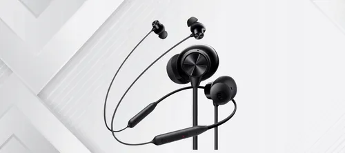 Oneplus Bullets Kabellose Kopfhörer Z2 - In-Ear, IP55 Schwarz - Kopfhörer mit IP55 Wasserschutz, 10 Minuten Ladezeit für 20 Stunden Musikgenuss und tiefem Bass dank 12,4 mm Treiber – ideal für Workout und unterwegs.