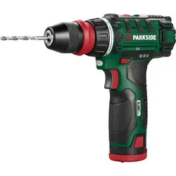 PARKSIDE® 12 V Akku-Bohrschrauber »PBSA 12 E4« - Akkuschrauber mit 2-Gang-Getriebe, 19 Drehmomentstufen und 28 Nm max. Drehmoment. Ideal für Holz, Metall und Kunststoff. Inkl. Akku, Ladegerät und umfangreichem Zubehör in praktischem Koffer.