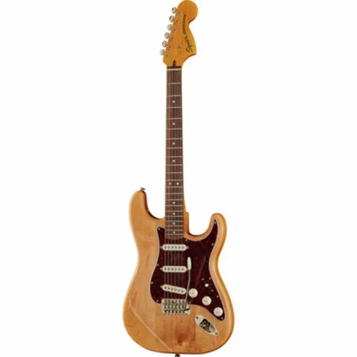 Squier by Fender Classic Vibe '70s Stratocaster E-Gitarre - Festkörper-E-Gitarre im Vintage-Style mit authentischem 70s Sound, ideal für Anfänger und Profis. Ausgestattet mit Alnico-Single-Coil-Pickups und komfortablem C-Halsprofil für müheloses Spielen.
