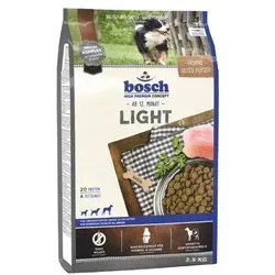 BOSCH Light Hundefutter 2,5 kg + Überraschung - Energieeffiziente Vollnahrung für erwachsene Hunde, ideal zur Gewichtskontrolle. Mit hohem Ballaststoffanteil für eine ausgewogene Ernährung.