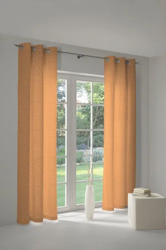 Adam Vorhang Urban Cactus - Blickdichter Jacquard-Vorhang aus 100 % Bio-Baumwolle - Fertiggardinen: GOTS-zertifizierter, blickdichter Jacquard-Vorhang im modernen Design für eine stilvolle und gemütliche Wohnatmosphäre.