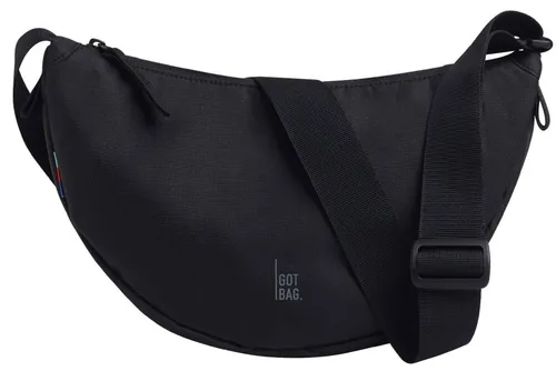 Got Bag Moon Bag Large - Praktische Umhängetasche 12 l schwarz - Umhängetasche aus wasserabweisendem Material, ideal für Freizeitaktivitäten. Mit DWR-imprägniertem Außenmaterial für optimalen Schutz.