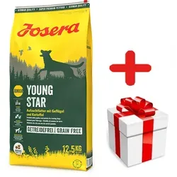 JOSERA YoungStar - Grain Free Hundefutter 12,5kg für Welpen, mit 5% Rabatt-Code JOSERA-5 und Überraschung für deinen Hund!
