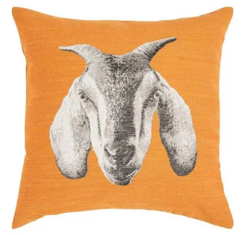 PAD Kissenhülle Kissenhülle MOO Orange Ziege (45x45cm)