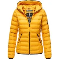 Navahoo Steppjacke Neevia – modische Damen Übergangsjacke mit Kapuze - Stylische, wasserabweisende Damen Übergangsjacke mit Kapuze. Ideal für Frühling und Herbst, bietet hohen Tragekomfort und eine formschöne Passform. Perfekt für jeden Anlass!