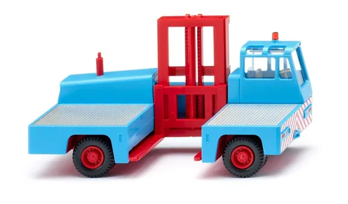 Wiking 066703 Seitenstapler - hellblau/rot 1:87 NEU OVP--