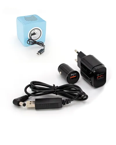 Ladekabel für Toniebox inkl. QC 3.0 Schnellladegeräte