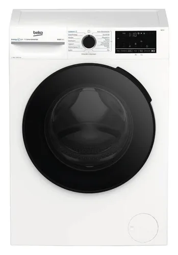 Beko BM3WFU4741A Stand-Waschmaschine - Waschmaschine mit StainExpert Programm zur gründlichen Fleckenentfernung von 24 Arten, ideal für allergikerfreundliche Hygiene und schnelle Waschprogramme.