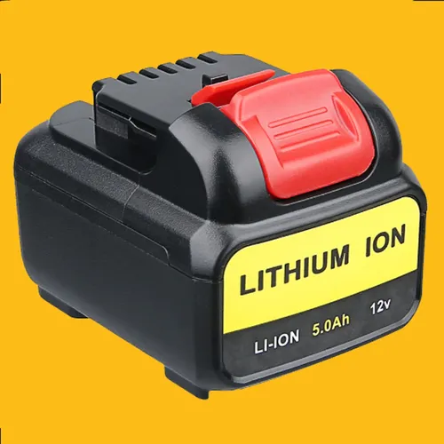 10,8V Dewalt DCB120 Akku 5,0Ah XR Lithium-Ion - Akkuschrauber Zubehör mit hoher Kapazität von 5 Ah. 5 Jahre Garantie und 60 Tage Geld-zurück-Garantie, ideal für lange Arbeitsstunden!