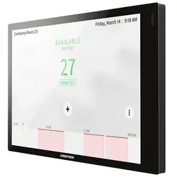 Crestron TSS-770-B-S-LB KIT - Kabelloser Raummanager mit Touchscreen - Gebäude Automation - Intuitive Steuerung von Besprechungsräumen, unterstützt kabellose und kabelgebundene Verbindungen für maximale Flexibilität.