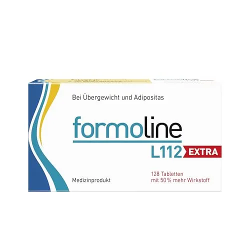 Formoline L 112 Extra 128 ST - Effektive Gewichtsreduktion - Diätmittel zur Unterstützung der Gewichtsabnahme, reduziert die Kalorienaufnahme aus Nahrungsfetten und ist ideal für eine fettbewusste Ernährung.