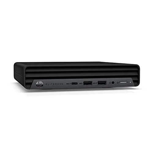 HP EliteDesk 800 G6 Desktop Mini Intel Core i5 10500 256GB SSD Festplatte 16GB Speicher Windows 11 Pro Computer PC (Generalüberholt)